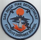 CALIFORNIA San Diego Explosive Ordinance Disposal
This patch is for trade
