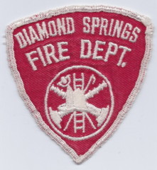 Diamond Springs (CA)
Older Version - Defunct 1979 - Now part of Diamond Springs/El Dorado FPD
