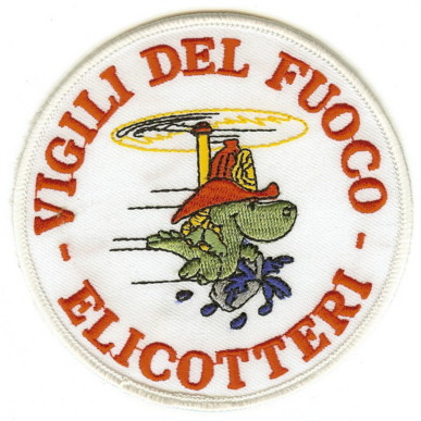 ITALY Italy Fire Serice Helicopter
