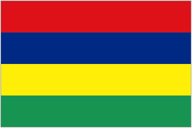 MAURITIUS * FLAG
