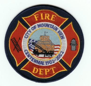 Mountain View 100th Anniversary 1902-2002 (CA)
Black Version
