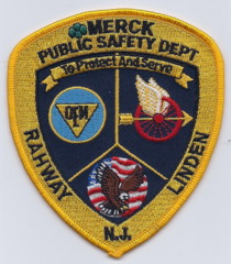 NEW JERSEY Merck and Company Pharmaceuticals
This patch is for trade
