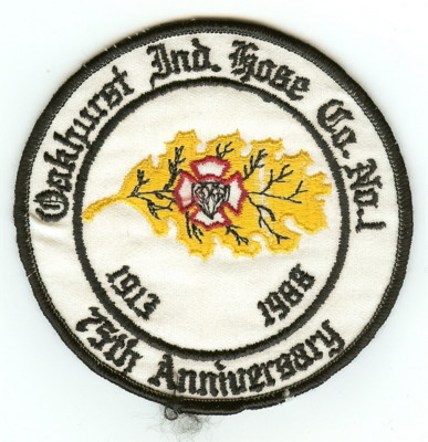 Oakhurst Independent 75th Anniv. 1913-1988 (NJ)

