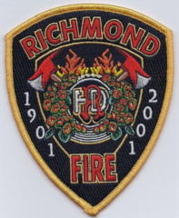 Richmond 100th Anniversary 1901-2001 (CA)
