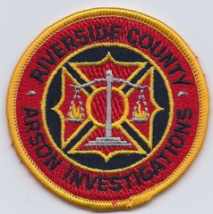 Riverside County Arson Investigations (CA)
