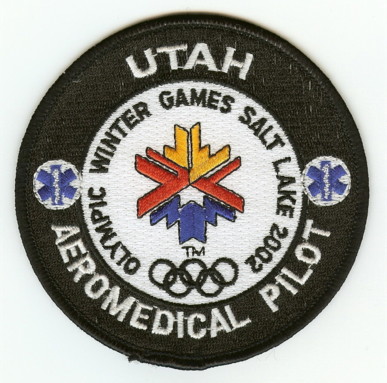 Salt Lake City 2002 Olympics Aeromedial Pilot (UT)
