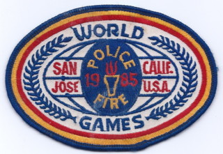 San Jose Police-Fire World Games 1985 (CA)
