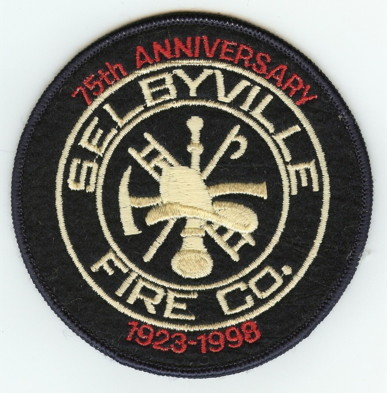 Selbyville Station 88 75th Anniv. 1923-1998 (DE)
