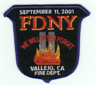 Vallejo FDNY 9-11 Memorial (CA)
