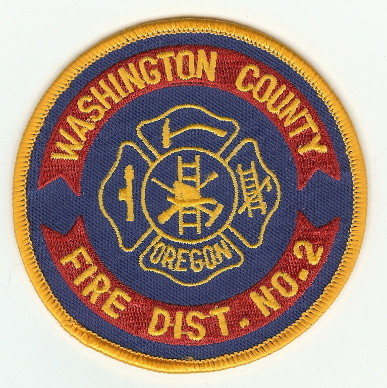 Washington County District 2 (OR)
Defunct - Defunct - Now part of Tualatin Valley FD
