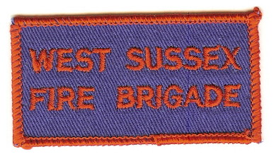 ENGLAND West Sussex Tab
