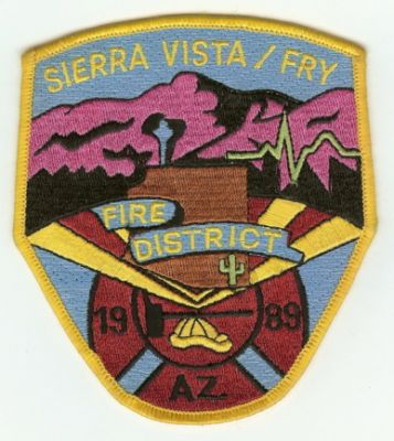 ARIZONA Sierra Vista - Fry
This patch is for trade
