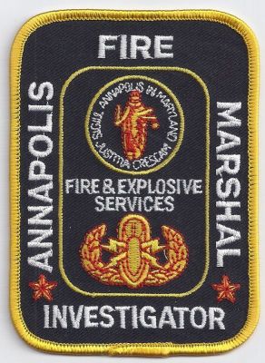 Annapolis Fire Marshal Investigator (MD)

