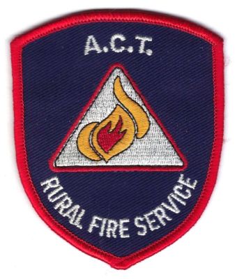 AUSTRALIA Australian Capital Territory Rural Fire Service
