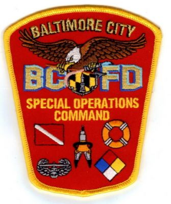 Baltimore City Special Operations Command (MD)
Older Version
