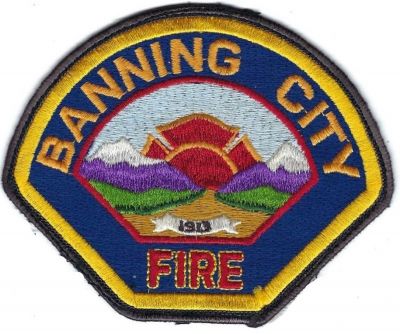 Banning (CA)
Defunct - Now part of Riverside County Fire
