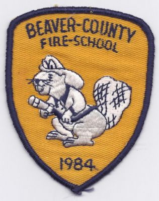 Beaver County Fire School 1984 (PA)
