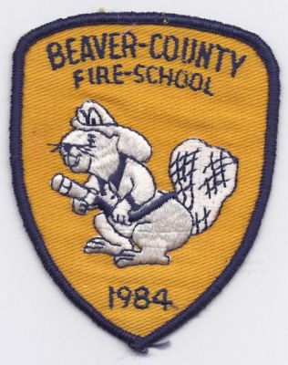 Beaver County Fire School 1984 (PA)
