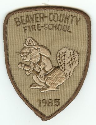 Beaver County Fire School 1985 (PA)
