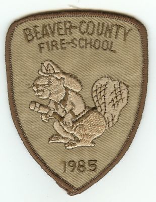 Beaver County Fire School 1985 (PA)
