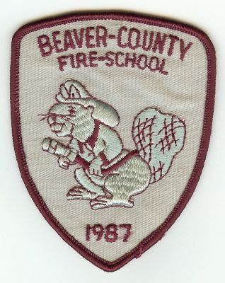 Beaver County Fire School 1987 (PA)
