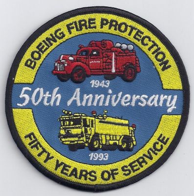 Boeing Aircraft Corporation 50th Anniversary 1943-1993 (WA)
