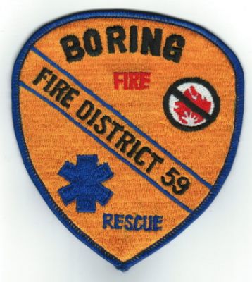 Boring (OR)
Defunct 2017 - Now part of Clackamas Fire Dist. 1
