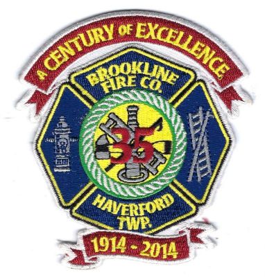 Brookline 35 100th Anniversary 1914-2014 (PA)
