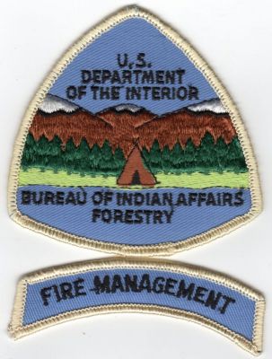 Bureau of Indian Affairs Forestry Fire Management Pacific Region (CA)
