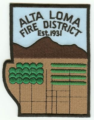 CALIFORNIA Alta Loma
This patch is for trade
