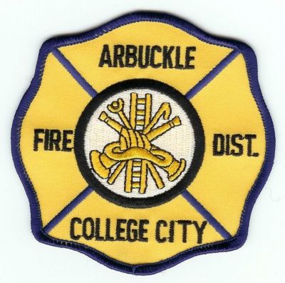 CALIFORNIA Arbuckle College City
This patch is for trade
