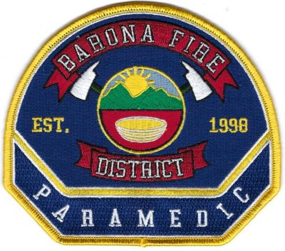 CALIFORNIA Barona Indian Reservation Paramedic
This patch is for trade
