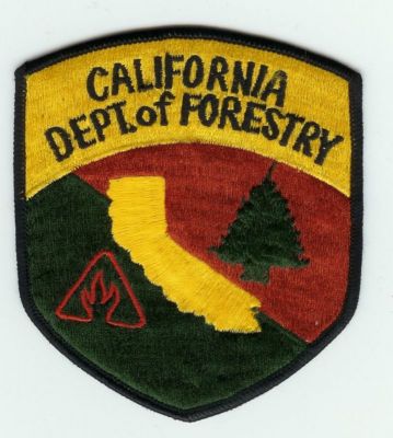 CALIFORNIA California Department of Forestry
This patch is for trade - Older Version
