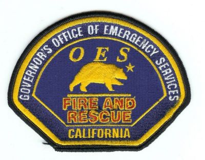 CALIFORNIA California OES
This patch is for trade
