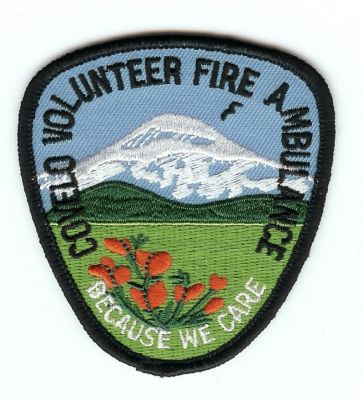 CALIFORNIA Covelo
This patch is for trade
