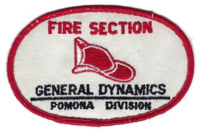 CALIFORNIA General Dynamics Pomona Division
This patch is for trade
