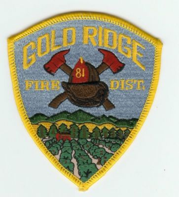 CALIFORNIA Gold Ridge
This patch is for trade
