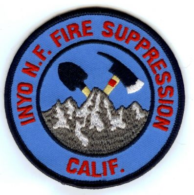 CALIFORNIA Inyo National Forest Fire Suppression
This patch is for trade
