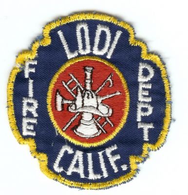 CALIFORNIA Lodi
This patch is for trade
