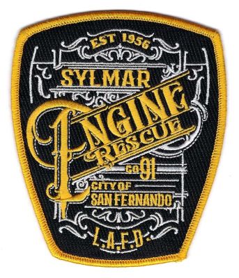 CALIFORNIA Los Angeles City Station 91 Sylmar
This Patch is for trade
