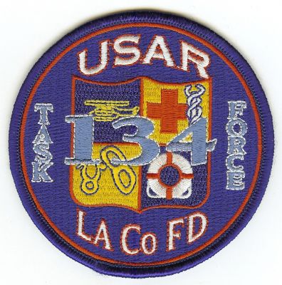 CALIFORNIA Los Angeles County E-134 Task Force USAR
This patch is for trade
