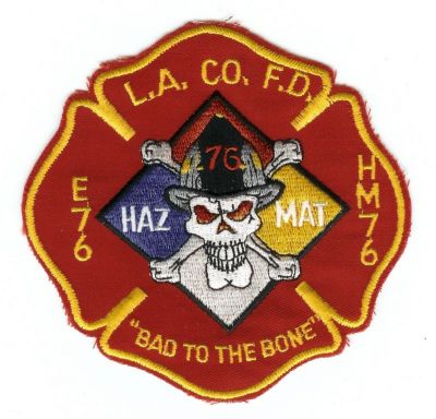 CALIFORNIA Los Angeles County E-76
This patch is for trade
