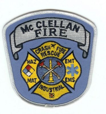 CALIFORNIA McClellan USAF Base
This patch is for trade

