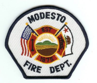 CALIFORNIA  Modesto
This patch is for trade
