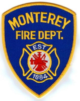 CALIFORNIA Monterey
This patch is for trade
