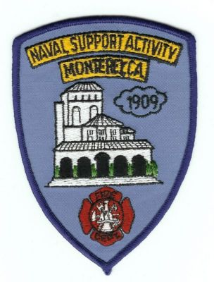 CALIFORNIA Naval Support Act. Monterey Naval Postgraduate School
Defunct - This patch is for trade
