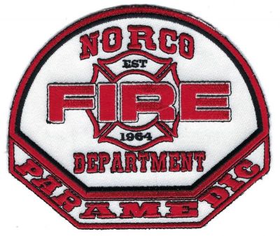 CALIFORNIA Norco Paramedic
This patch is for trade
