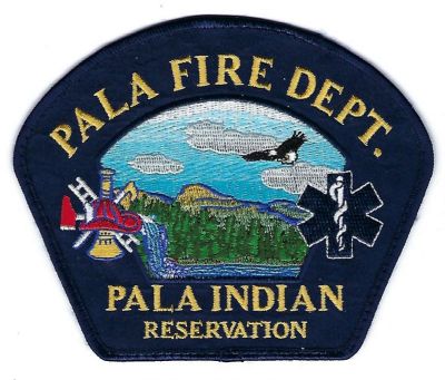 CALIFORNIA Pala Indian Reservation
This patch is for trade
