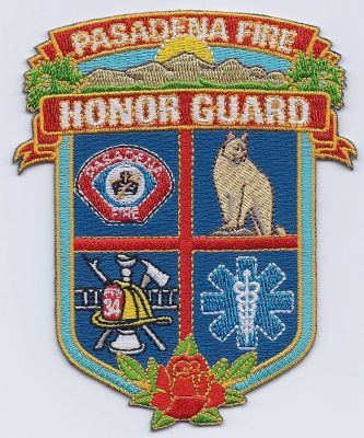 CALIFORNIA Pasadena Honor Guard
This patch is for trade
