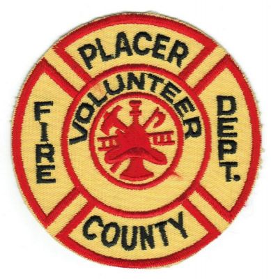 CALIFORNIA Placer County Volunteer
This patch is for trade
